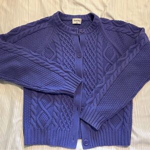 Aritzia Sunday Best brand cardigan